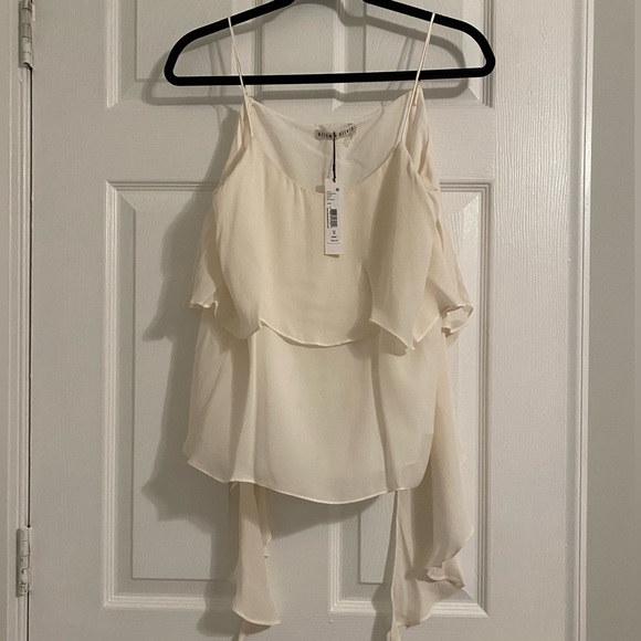 Women's Vince Off White Bloue Cami Top Sise Medium New with tags - Picture 5 of 16